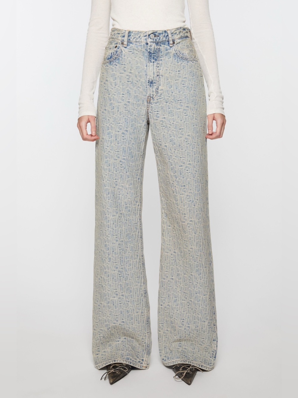 Acne Studios Relaxed fit jeans - 2022 Monogram -l